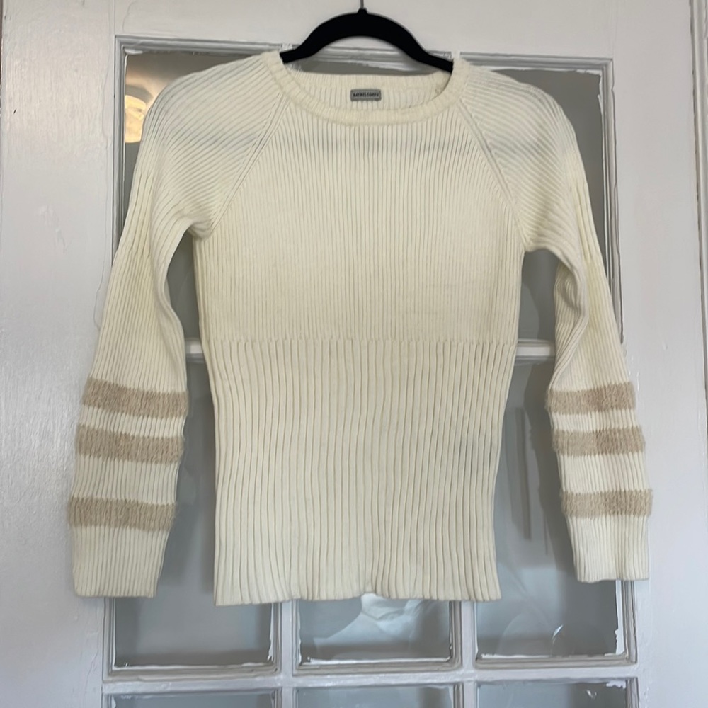 Rachel Comey Alpaca Trim Baseball Sweater